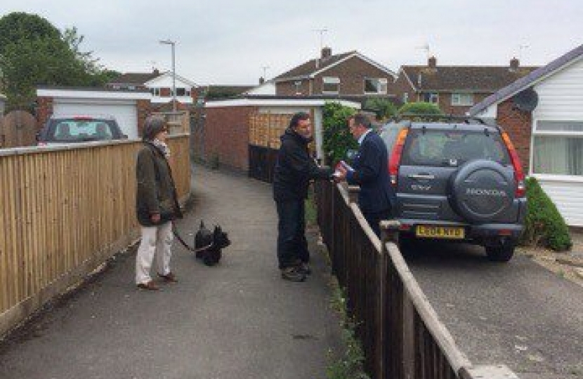 Dr Liam Fox in Nailsea